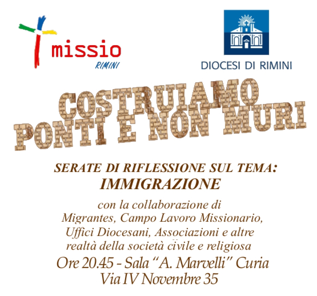 &quot;Costruiamo ponti e non muri&quot;. Al via la scuola di missiologia 2019